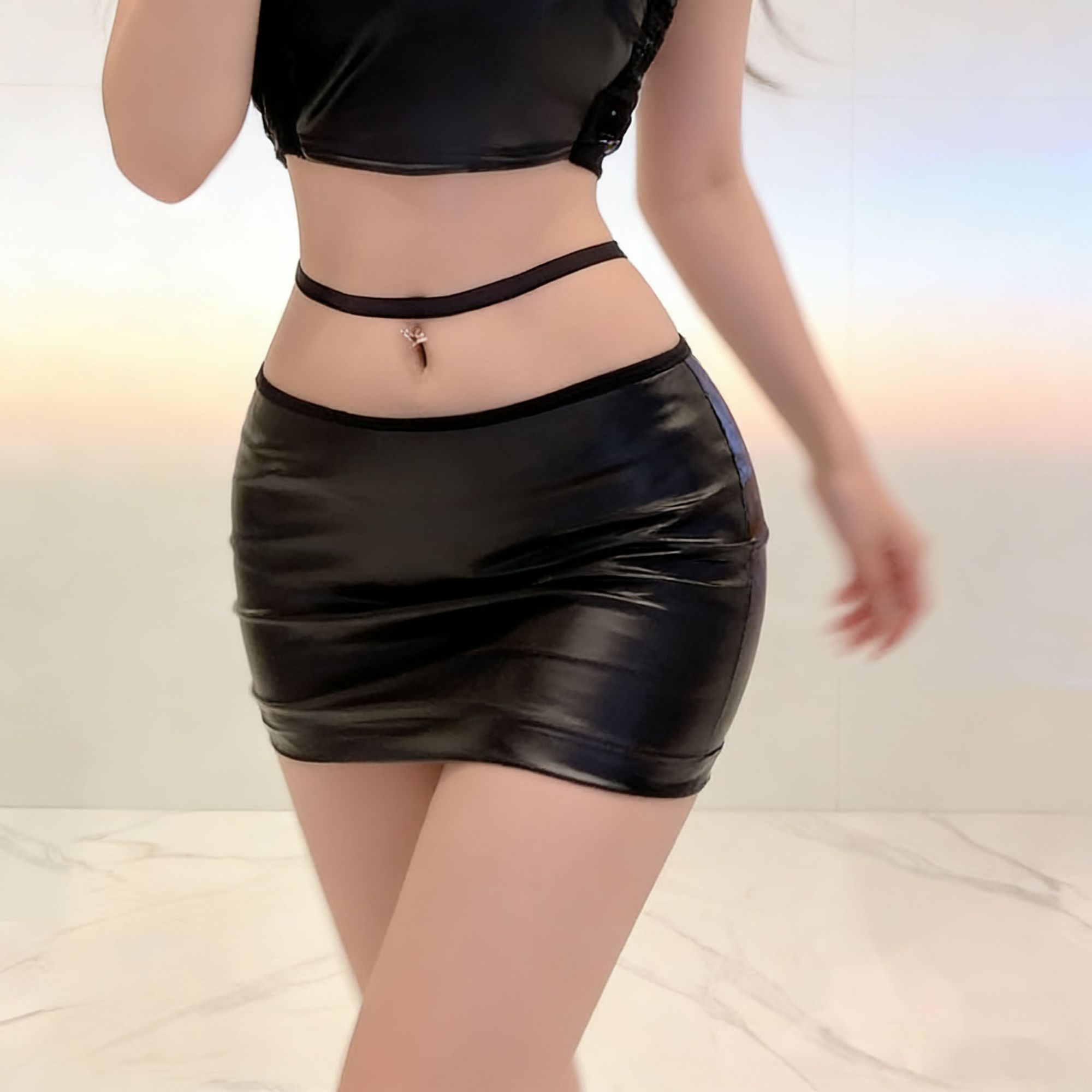 Summer Clothing Wraps - Koreańska Moda Sexy Kobiety Kusząca Spódnica