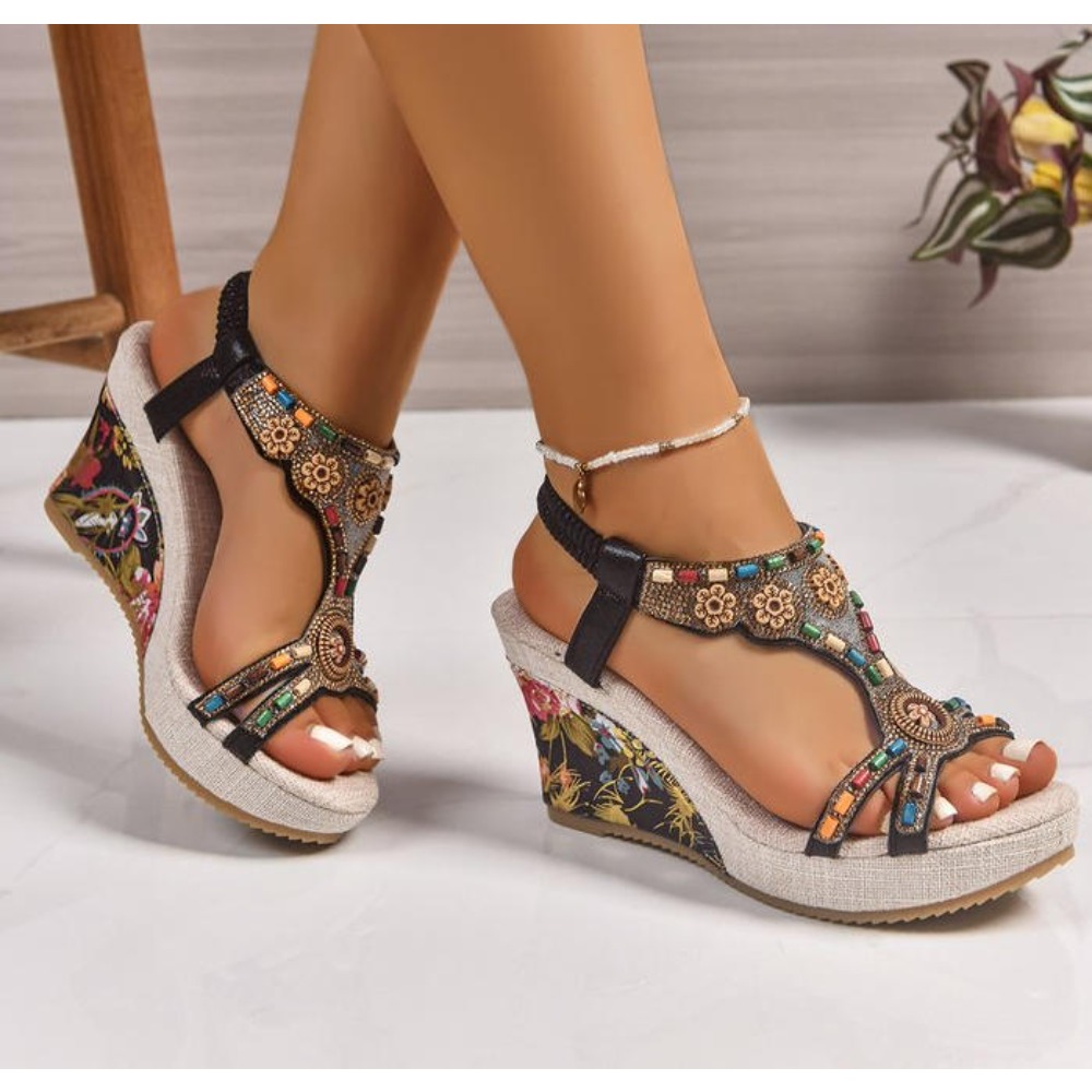 Damskie skórzane letnie sandał – Summer Clothing Stores recenzja i cena