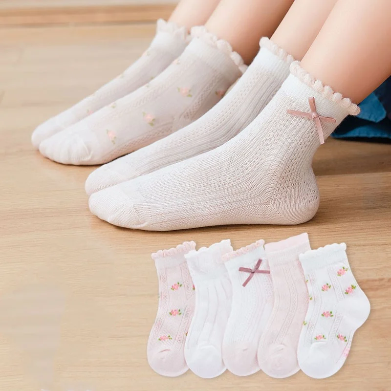 Skarpetki dziecięce 5 par/part – Summer Clothing Baby Girl recenzja i cena