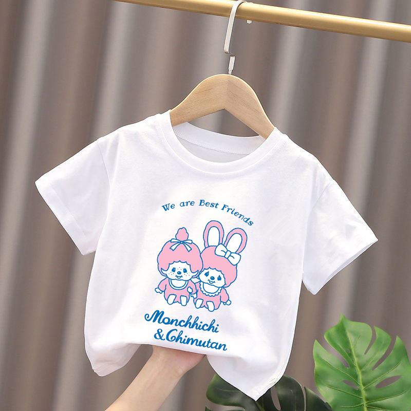 Koszulki dla dzieci Monchhichi – Summer Clothing Baby Girl recenzja i cena
